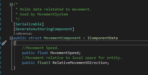 Movement Component Code